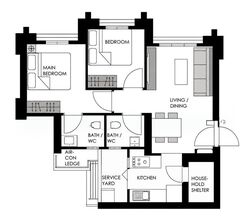 Blk 32 Skyresidence @ Dawson (Queenstown), HDB 3 Rooms #603519611